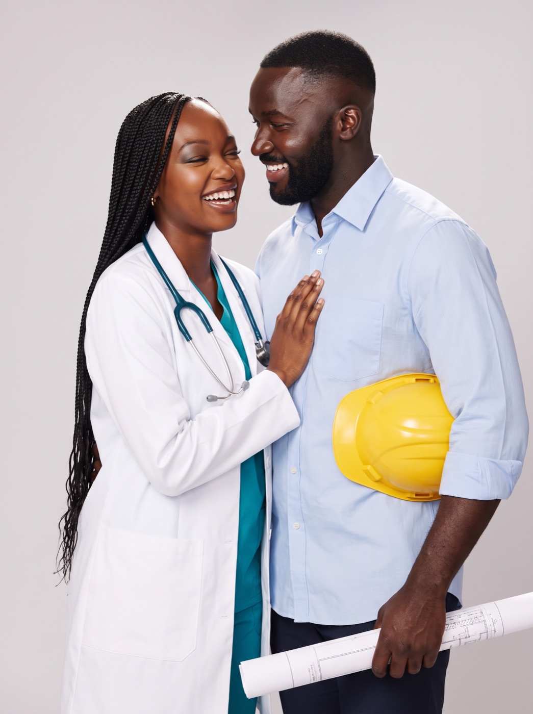Adaeze and Tobi: The White Coat & The Hard Hat
